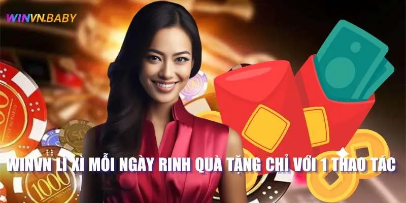 Winvn Lì Xì Mỗi Ngày Rinh Quà Tặng Chỉ Với 1 Thao Tác 